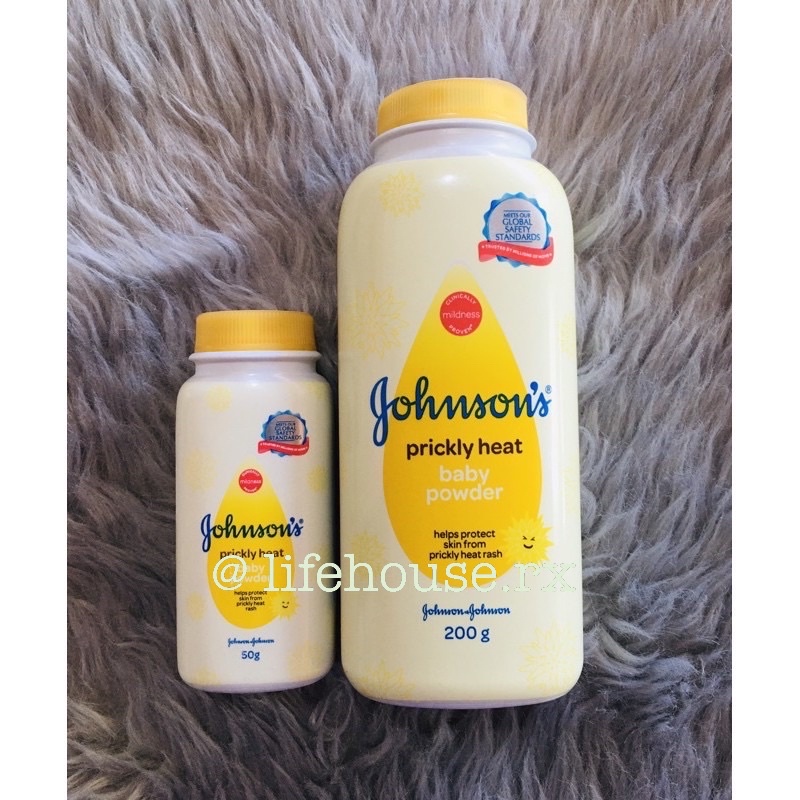 Johnson's Prickly Heat Baby Powder (BungangAraw) Shopee Philippines