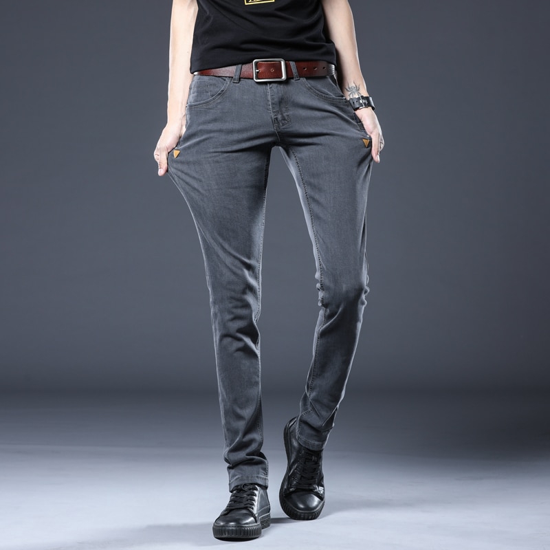 mid waist jeans mens