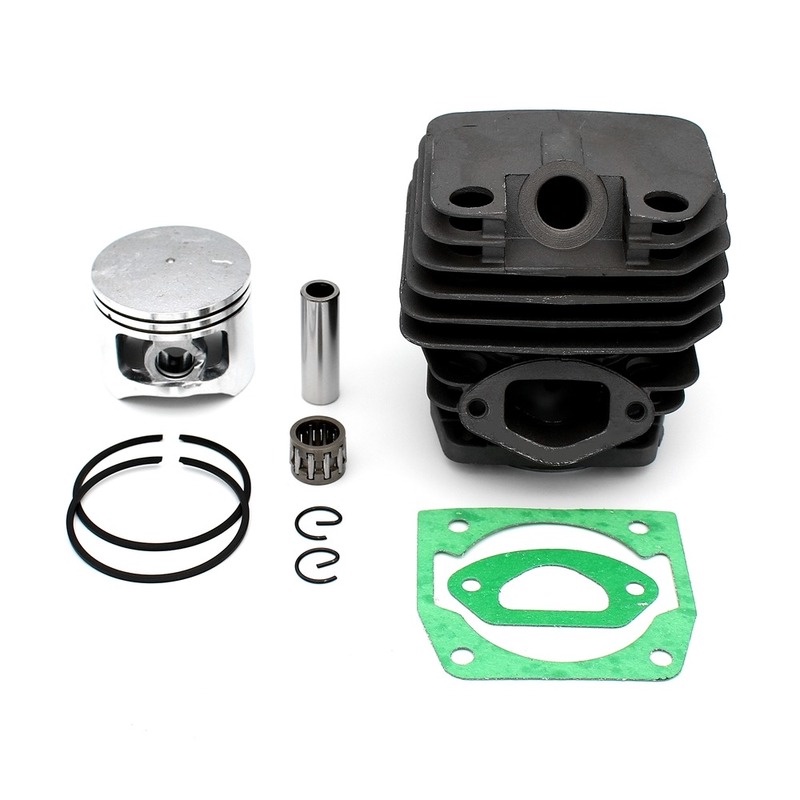 43mm 45mm 45.2mm Chainsaw Cylinder Piston Needle Cage Gasket kit For 4500 45cc