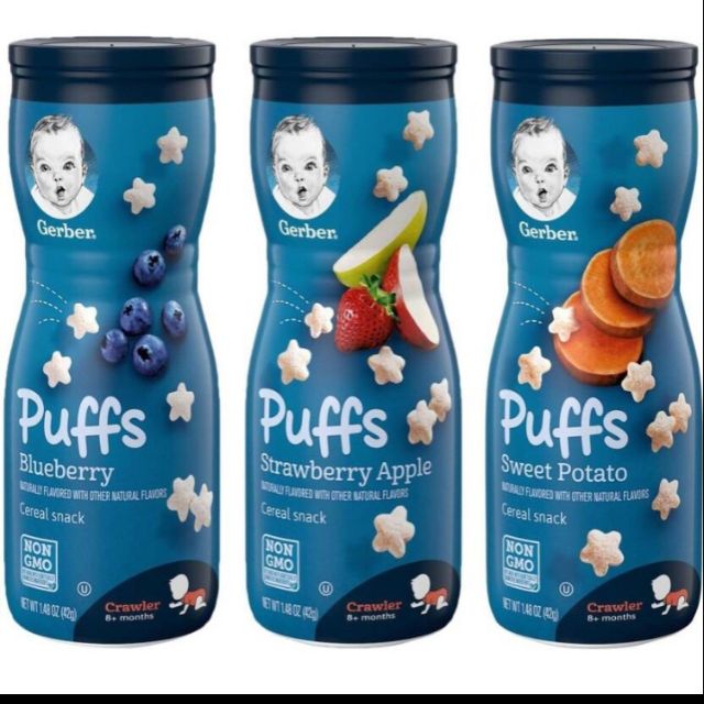 gerber rice puffs