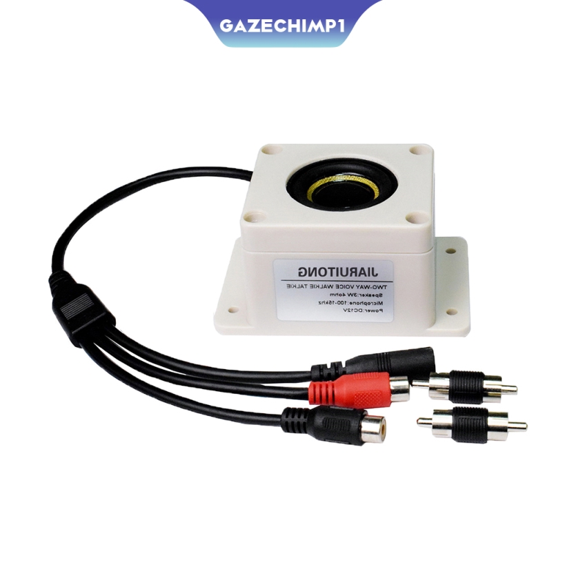 outdoor speaker with microphone