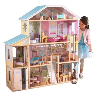 4 storey wooden dolls house