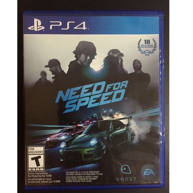 latest need for speed ps4 game