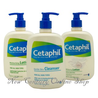 Cetaphil Gentle Skin Cleanser Or Moisturizing  Lotion Or Whitening Lotion 591ml