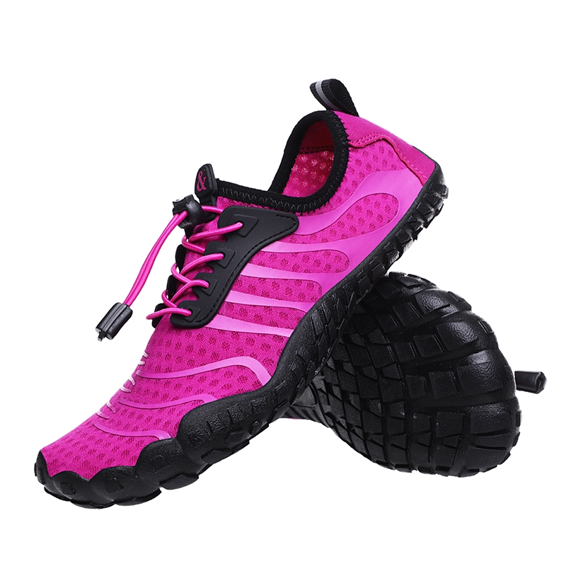 pink aqua shoes