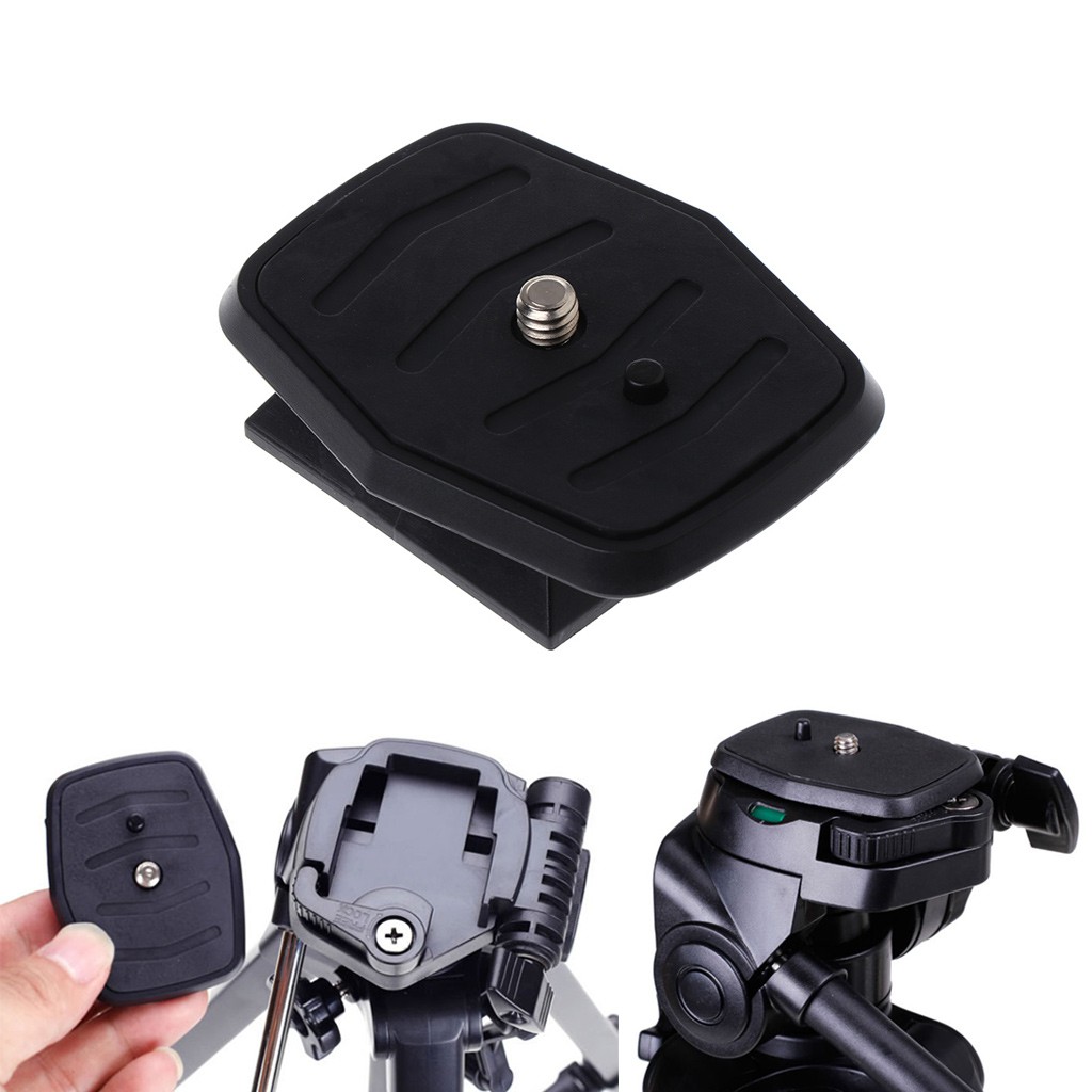 DSLR Digital Camera Tripod Quick Release Universal Plate Sony SLR Screw Adapter
