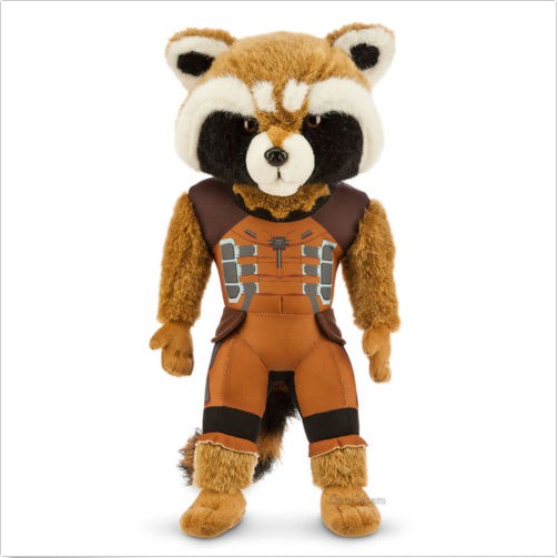 rocket raccoon plush