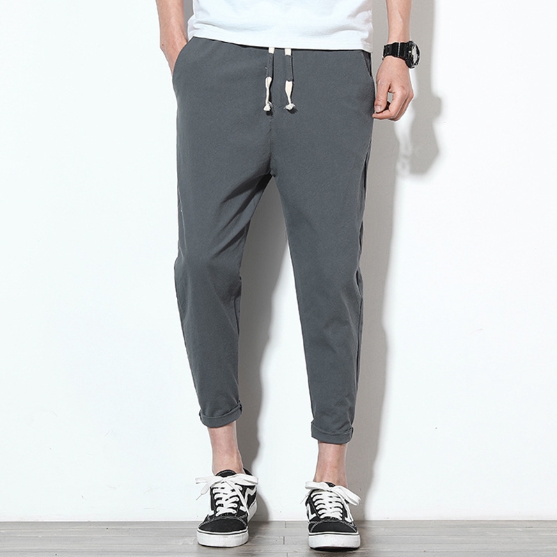 mens casual linen pants