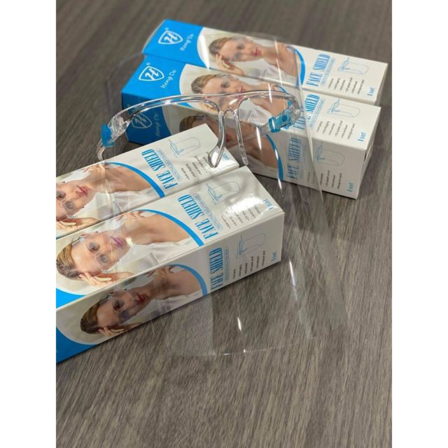 Face Shield Transparent Protective Isolation Mask | Anti-fog, Anti-oil Splatter, Windproof