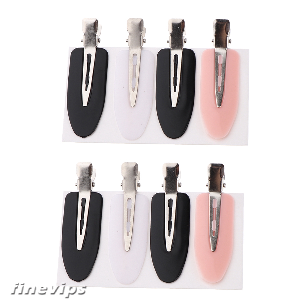 Perfeclan 8pcs No Bend Hair Clips Seamless Pin Curl Crease Clips