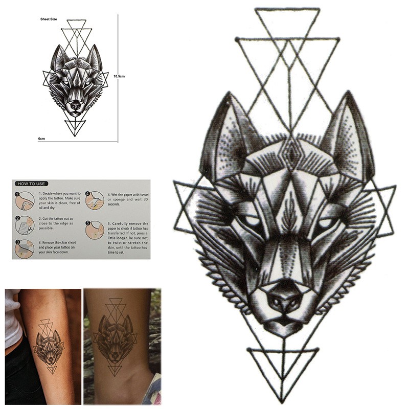 geometric wolf body