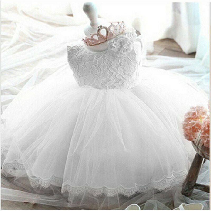 white gown baptism