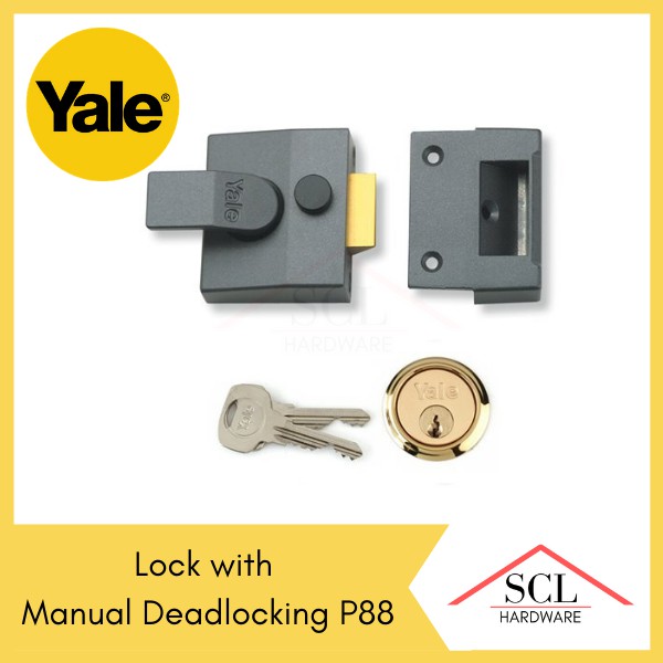 yale-rim-lock-w-manual-deadlocking-p88-shopee-philippines