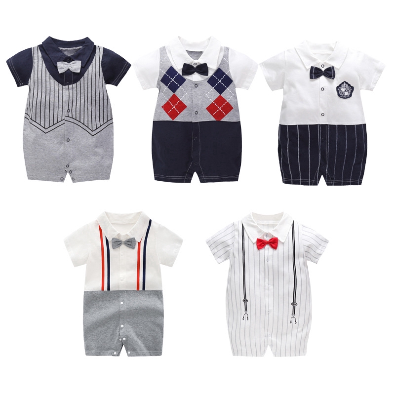 baby cotton rompers