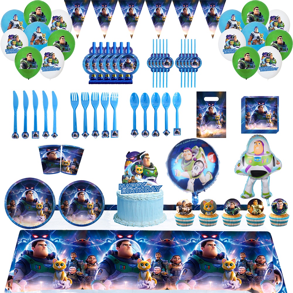 Toy Story Party Supplies Buzz Lightyear Theme Birthday Celebration