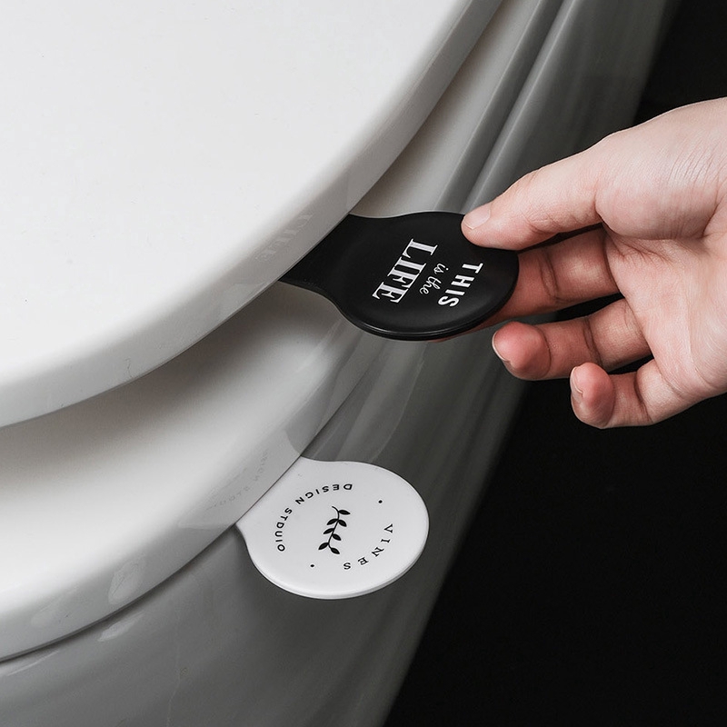 toilet lid handle