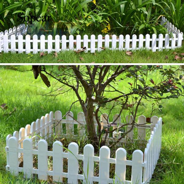 diy miniature picket fence