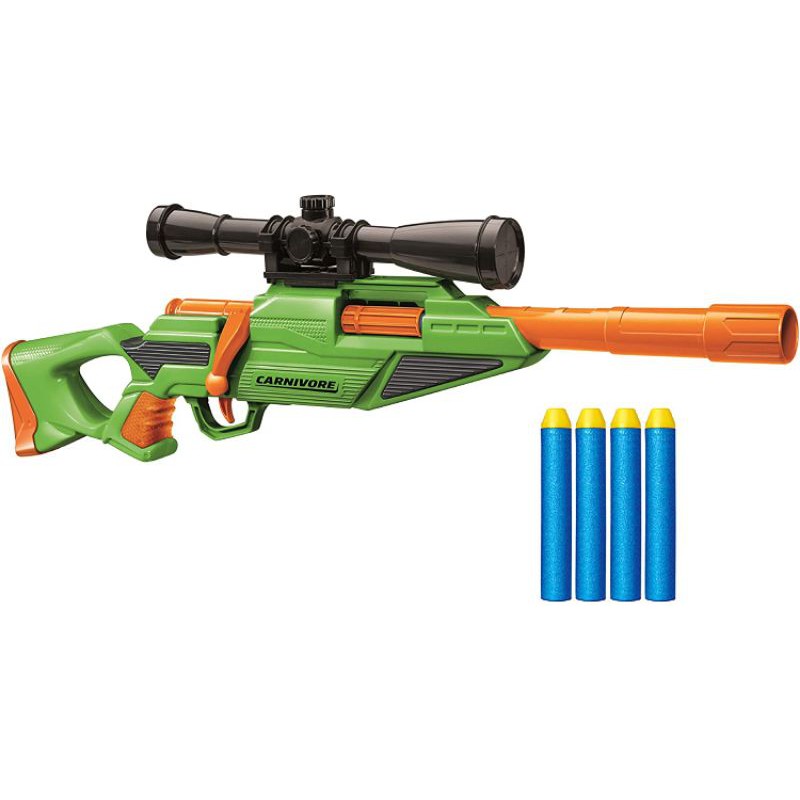 Adventure Force Alpha Rogue Blaster With Scope, Rail Adapter And Darts ...