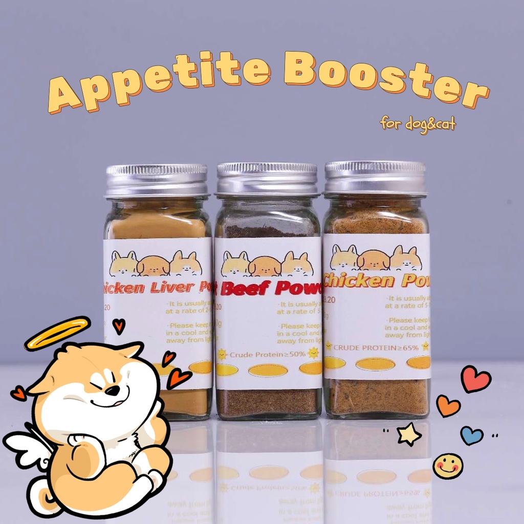 Appetite Booster for Dog and Cat All Natural Food Toppers for Picky