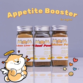 Appetite Booster for Dog and Cat All Natural Food Toppers for Picky Eaters of Pets Chicken Liver