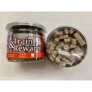 Train & Reward Nutri Cube Snack Pet Dog Treats, available in milk or beef flavor, Pet Plus pet treat