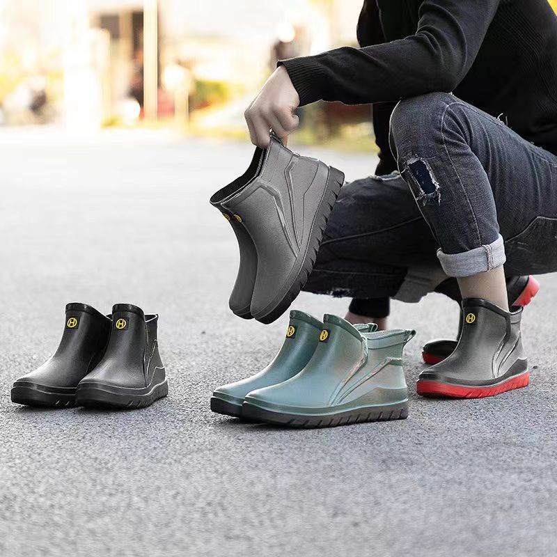 Short Rubber Boots For Men atelieryuwa.ciao.jp