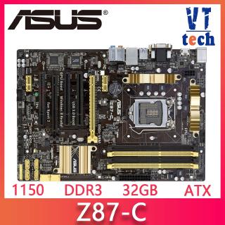 original ASUS Z87-K/-C / Z87-PLUS /Z87-PRO DDR3 LGA 1150 DDR3 for i3 i5 ...