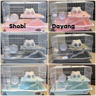 Buy A Cage With Sawdust Secondary Cage!! Shobi Hamster DaYang House There Are 2 Brands Complete Equipment Cage. #4