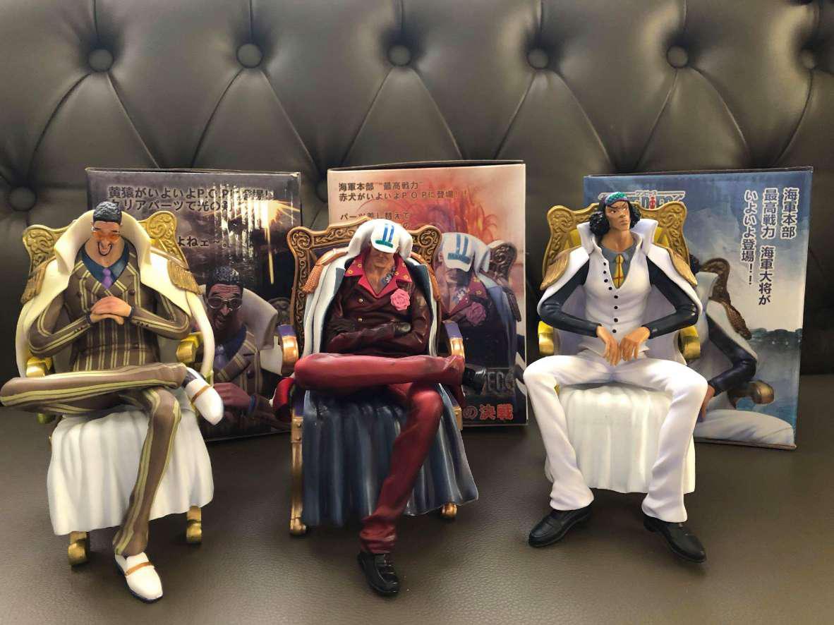 One Piece Admirals Sitting Asas