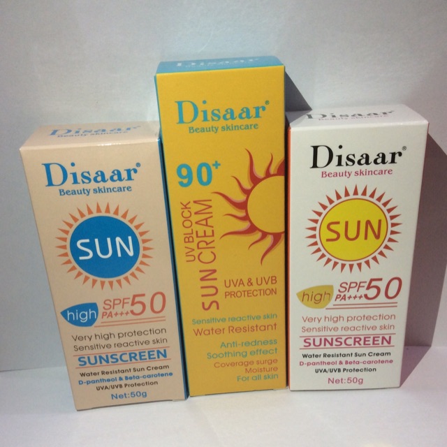 disaar beauty skincare sunscreen