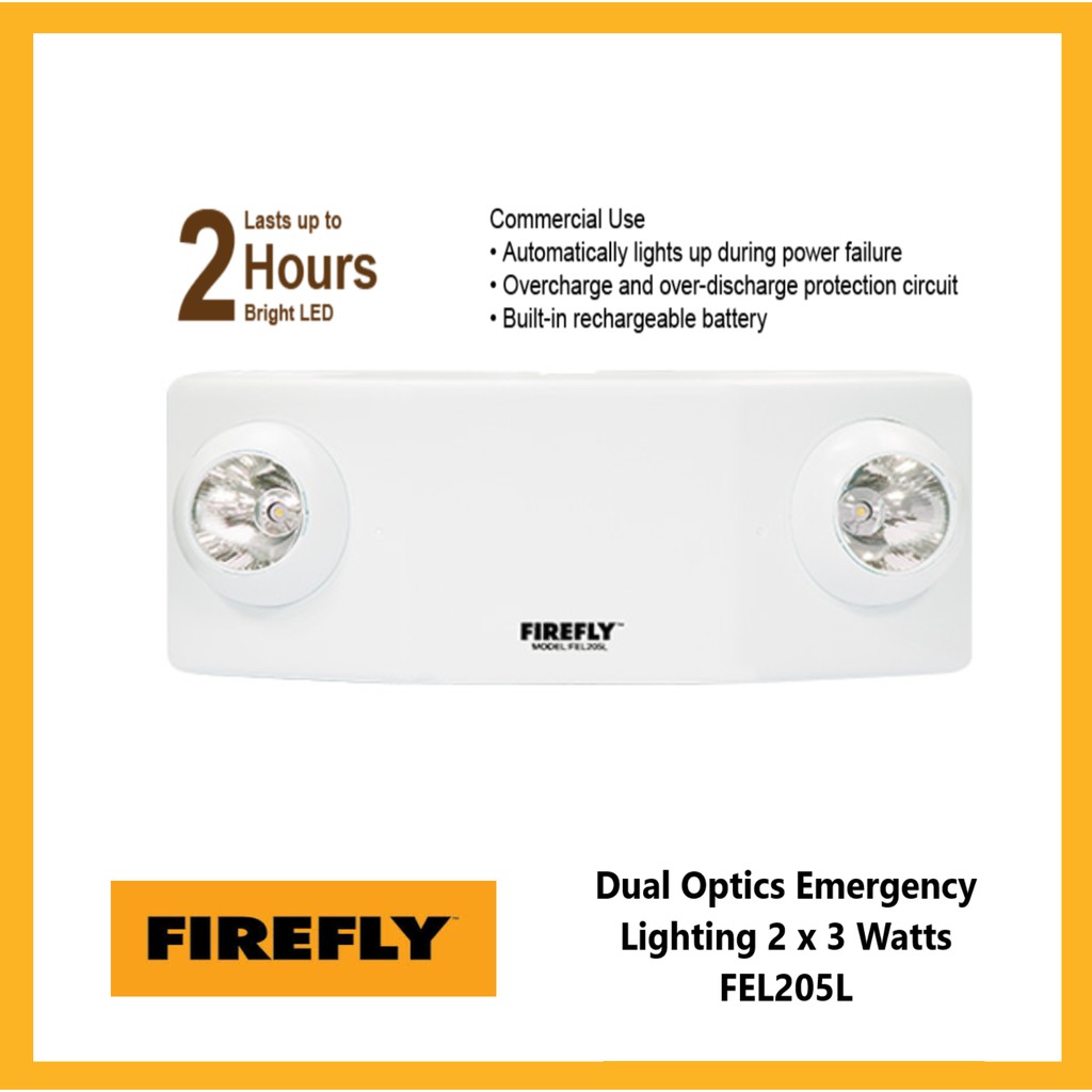 firefly-dual-optics-emergency-lighting-2-x-3-watts-fel205l-shopee