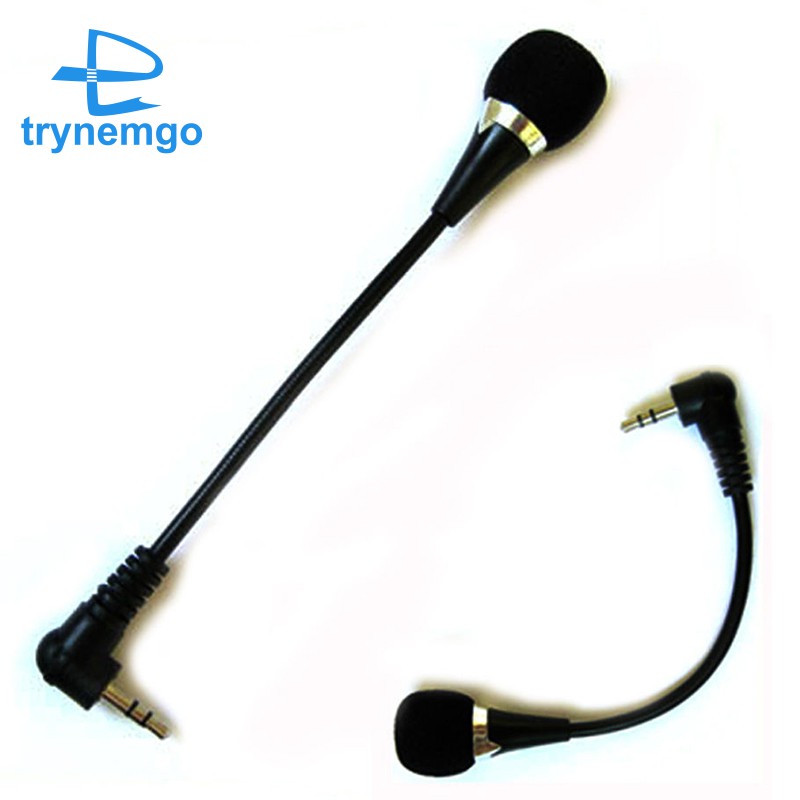 Mini Flexible Microphone 3.5mm Compatible with PC Laptop Skype 