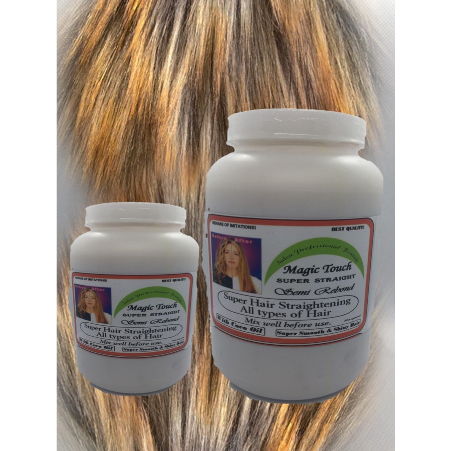 Magic Touch Hair Straightener & Semi Rebonding Cream Hair Rebonding