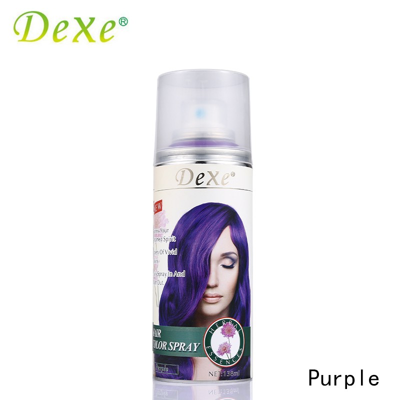 Dexe Hair Color Spray Purple Shopee Philippines