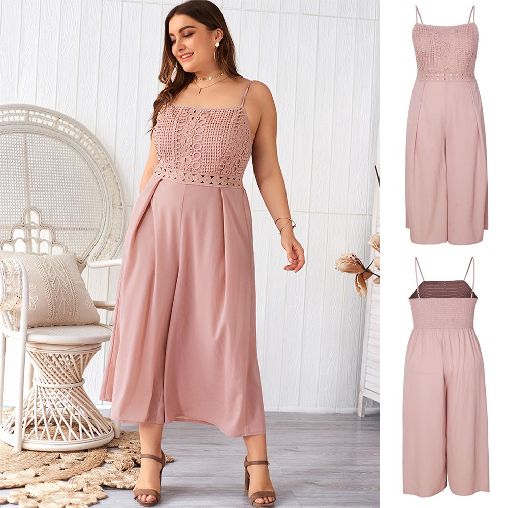 pink formal jumpsuit