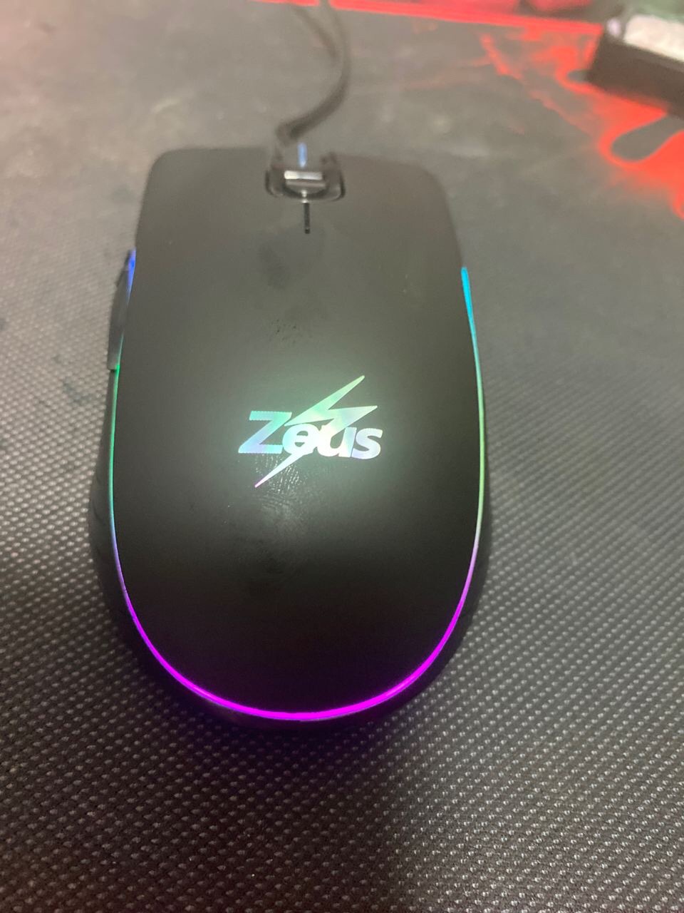 Zeus MR001 ( Z - Lance Head ) Wired Gaming Mouse RGB Backlight Gaming