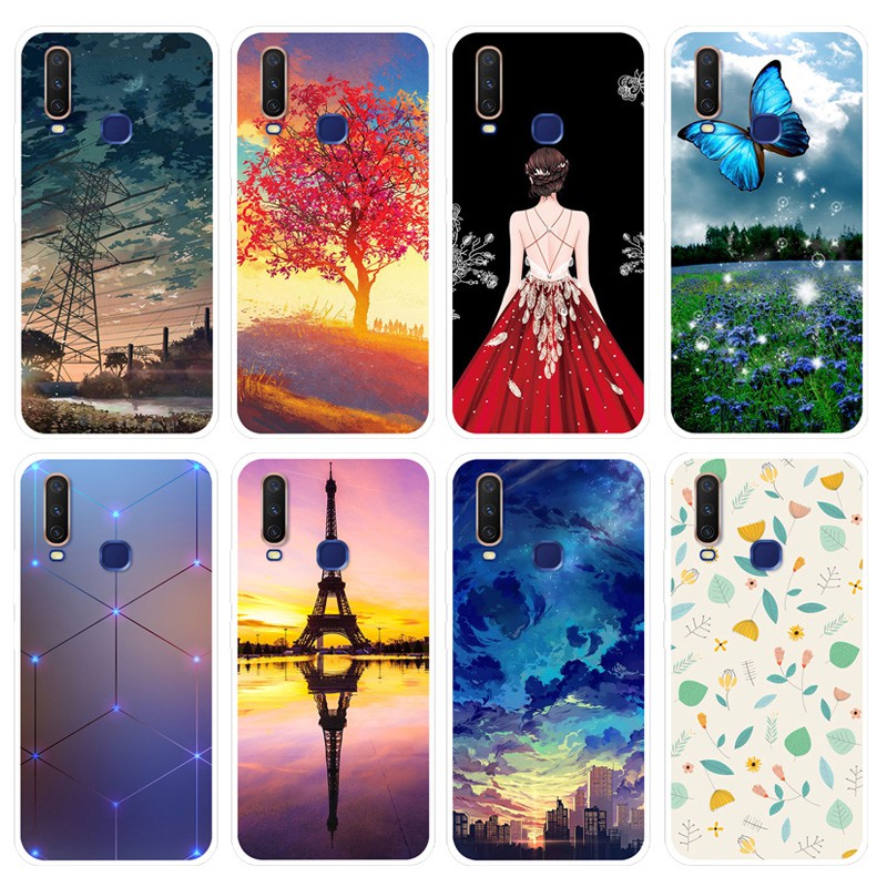 Vivo Y15 Case Soft TPU Silicone Vivo Y15 VivoY15 Casing Phone Case Back