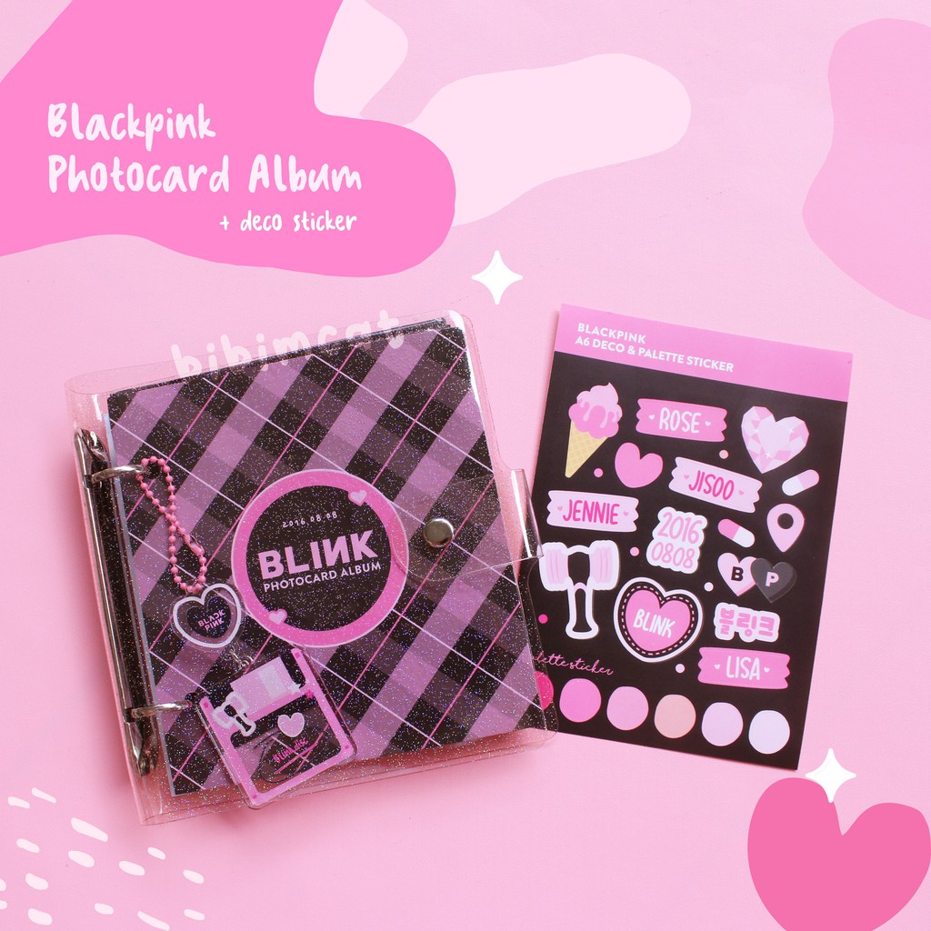 Kpop Blink Photocard Binder Album Set For KPOP Blink Photocard Shopee