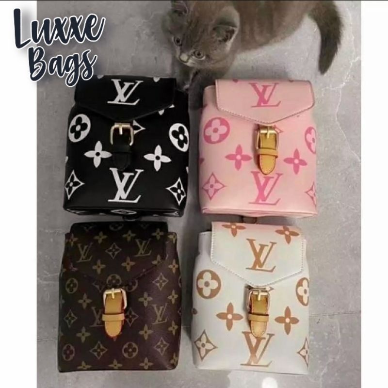 Micro mini LV* backpack Shopee Philippines