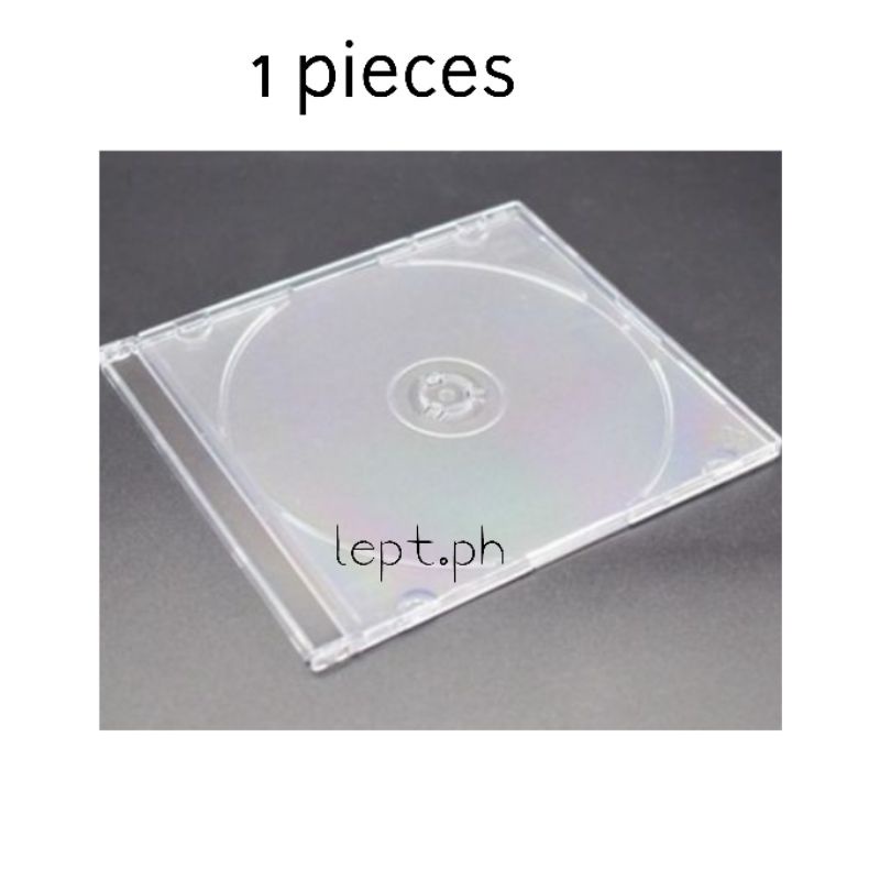 CD SLIM JEWEL CASE CLEAR CD/DVD CASE ( 1PCS PER PACK) Shopee Philippines