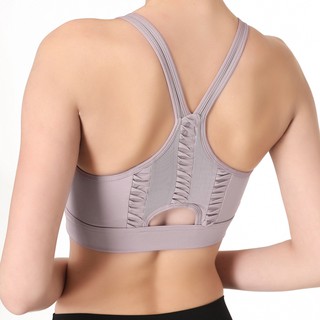 Women's High Impact Support Bounce Control Wirefree Mesh Racerback Top  Workout Sports Bra | Shopee Philippines