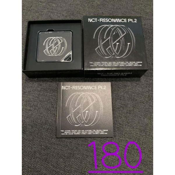 NCT Khino Kits Resonance Part 2 Black and White We Boom Unsealed ...