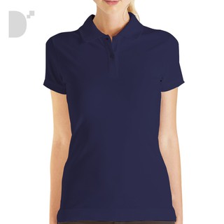 dark blue polo shirt womens