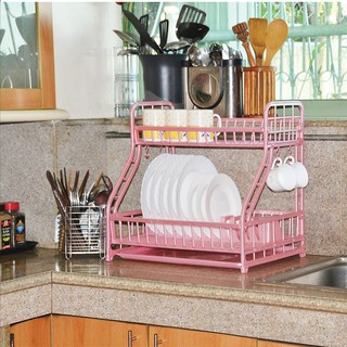 Fuho Dish Drainer Rack (dish organizer, dish cabinet with tray, plate