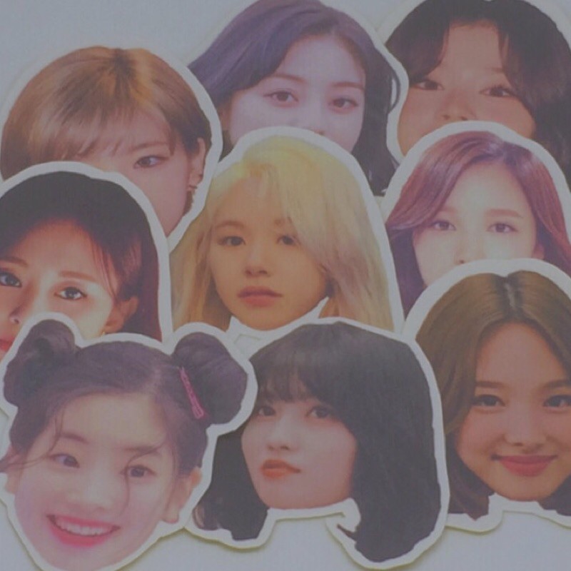 Twice Exo Itzy Blackpink Bts Head Stickers Shopee Philippines