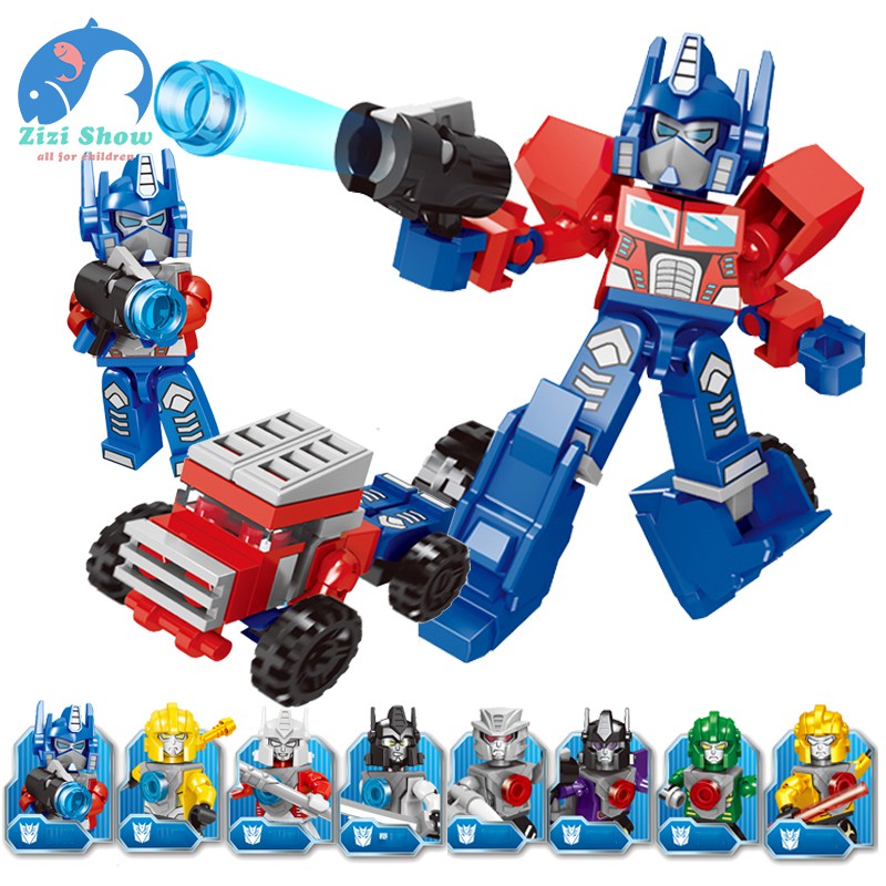 transformers lego minifigures