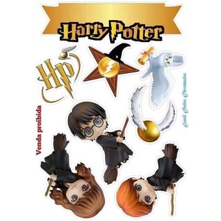 Harry Potter Printed Cake Topper #1