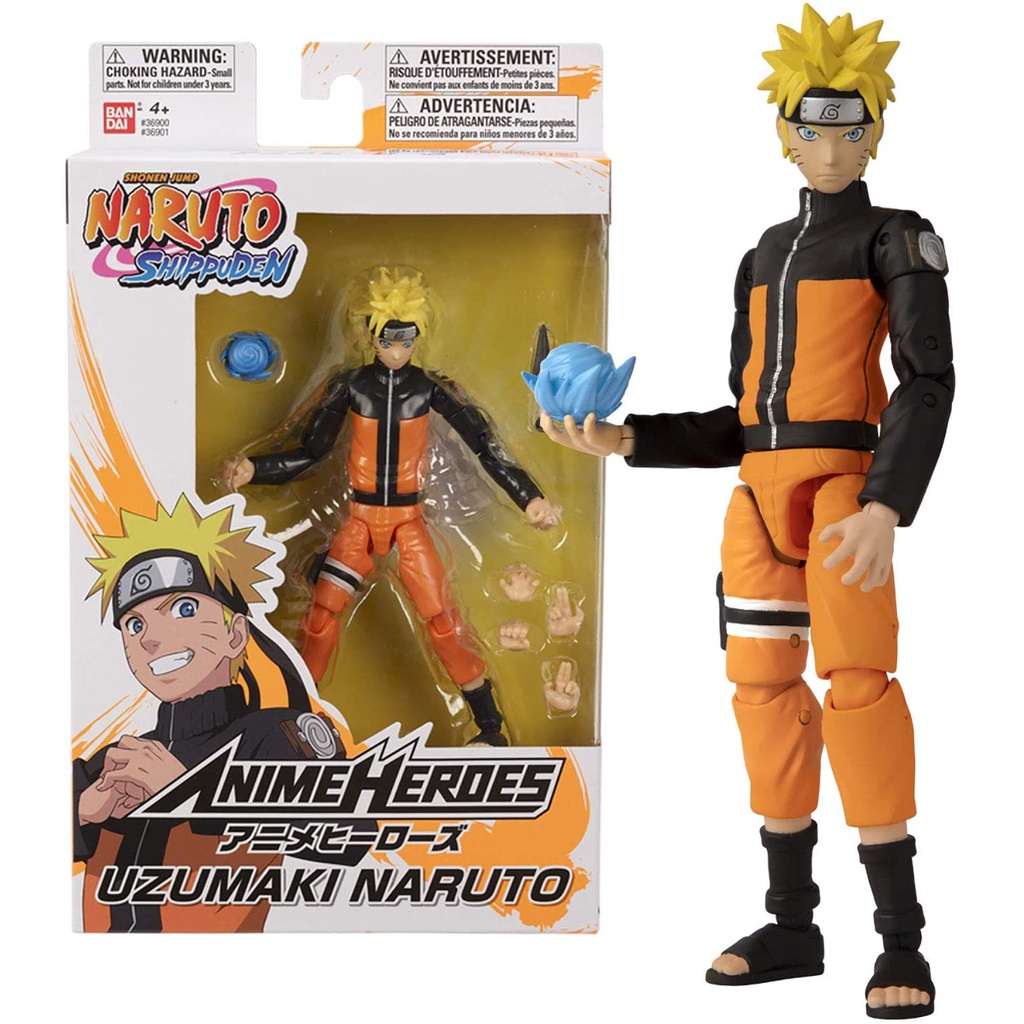 Bandai) Anime Heroes 15cm Naruto Uzumaki Action Figure | Shopee Philippines