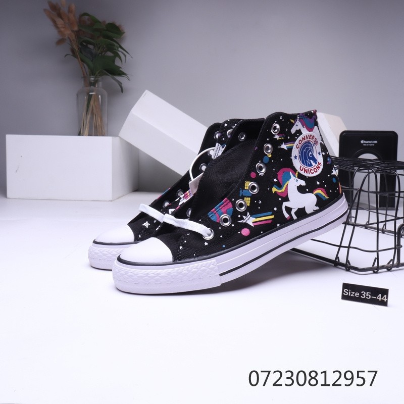 black unicorn converse