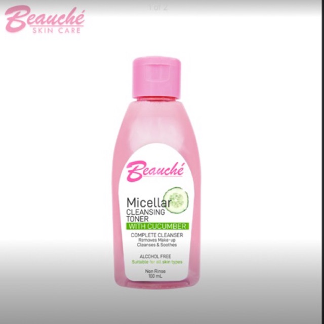 beauche micellar cleansing toner